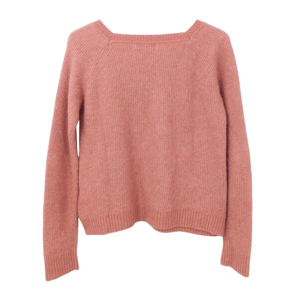 Boden Square Neck Long Sleeve Pullover Alpaca Wool Sweater Top Size 10R‎ - Picture 2 of 5